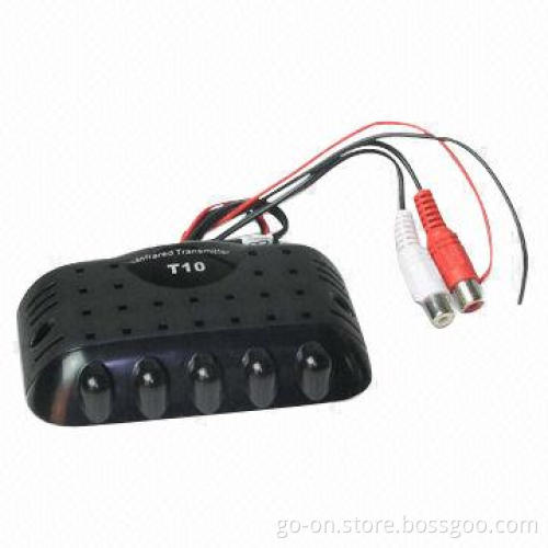 Single Channel IR Wireless Stereo Transmitter for Car Use with 1.0W Power Consumption